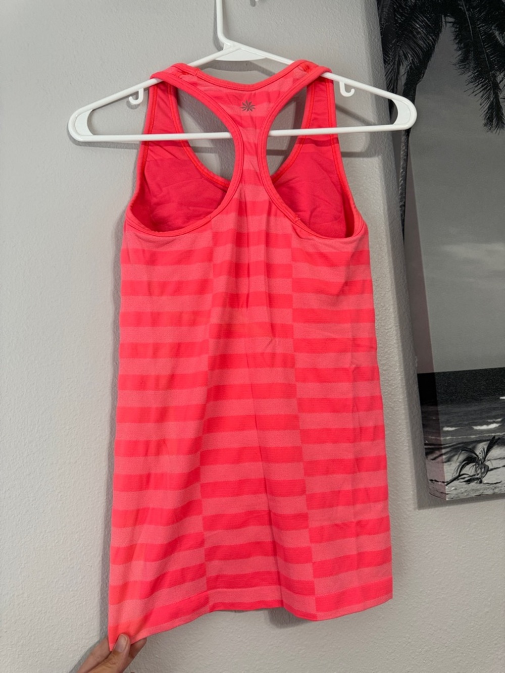 Athleta Coral Racerback Tank Top Small - Picture 4 of 6